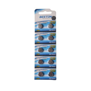 بطارية زر قلوية Beston <span class=keywords><strong>LR44</strong></span> 12 فولت للساعات والأقلام والألعاب - Product Image 1