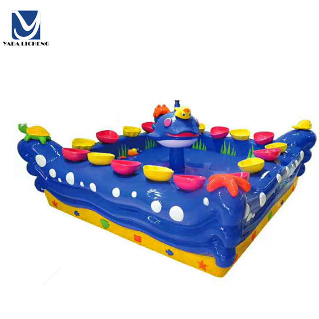 Amusement Water Fiberglass Kids Ocean Fishing Pond Game Machine