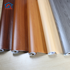 Pegatina de papel tapiz de grano de <span class=keywords><strong>madera</strong></span> 3D con revestimiento de PVC más barata <span class=keywords><strong>para</strong></span> Cocina - Product Image 4