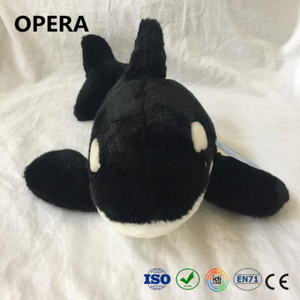 Juguete <span class=keywords><strong>de</strong></span> <span class=keywords><strong>Peluche</strong></span> <span class=keywords><strong>de</strong></span> <span class=keywords><strong>Orca</strong></span> Blanca y Negra <span class=keywords><strong>de</strong></span> Alta Calidad, Nuevo Diseño - Product Image 3