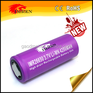 Acción fresca servicio del OEM 26650 imren 4200 mAh 60A batería con precio barato para MOD <span class=keywords><strong>vapor</strong></span> - Product Image 5