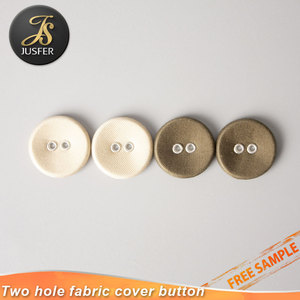 Nút áo hai lớp có lỗ xỏ dây bằng đồng thau dành cho nhà máy phụ kiện may mặc - Product Image 4