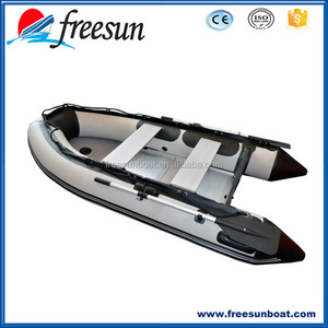 Bateau pneumatique de pêche Freesun avec sac sous le siège et sac avant en PVC CE Bateau de sauvetage - Product Image 3
