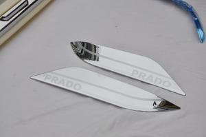 Chrome前灯罩装饰装饰丰田陆地巡洋舰普拉多<span class=keywords><strong>FJ</strong></span> 150配件2014-2017 - Product Image 4