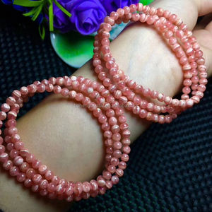 Rodocrosita energía pulsera (udewa) recta, joyería de alta calidad, piedras preciosas - Product Image 2