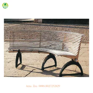 古董铸铁花园长凳金属/金属室外庭院长凳 (QX-145I)