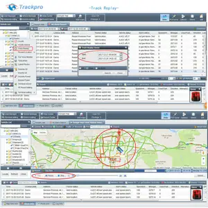 auto data car software TS20/History report/Real time tracking