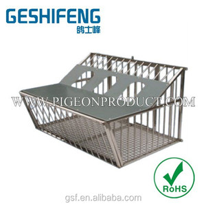 Nouveau design <span class=keywords><strong>cage</strong></span> à oiseaux <span class=keywords><strong>pas</strong></span> <span class=keywords><strong>cher</strong></span> fantaisie en acier inoxydable pliable en métal saut <span class=keywords><strong>pigeon</strong></span> <span class=keywords><strong>cage</strong></span> pour l'extérieur - Product Image 2