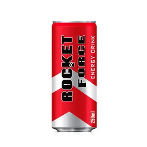 Roket kuvvet enerji İçeceği 250ml Slim Can