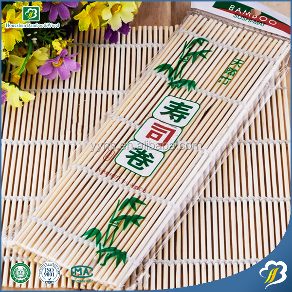 Хорошее качество, неприлипающий Натуральный Бамбуковый Коврик для суши, распродажа