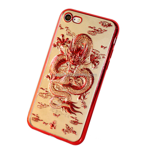 All'ingrosso nuovo fantastico 3D drago stile TPU flessibile custodia per <span class=keywords><strong>iPhone</strong></span> <span class=keywords><strong>7</strong></span> con vetro di protezione dello schermo - Product Image 5