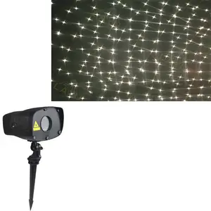 Недорогой водонепроницаемый Рождественский лазерный светильник mini dj star 7 видов цветов IP65 для сада
