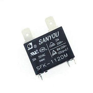 รีเลย์ขายดี SFK-112DM SFK 20A 4 ขา แบบ DIP ของแท้ - Product Image 1