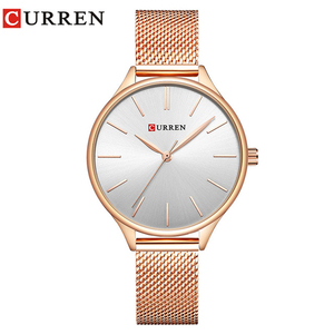 <span class=keywords><strong>Orologi</strong></span> da <span class=keywords><strong>Donna</strong></span> di Lusso con Cinturino in Acciaio Inossidabile, Quadrante Semplice alla Moda, Orologio al Quarzo Curren 9024 Minimalista per Donne - Product Image 2