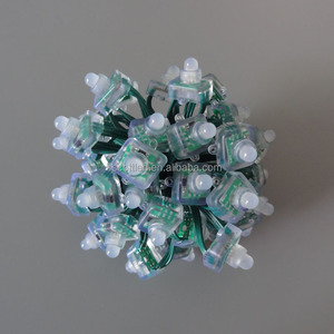 <strong>12MM</strong> Waterproof <strong>Input</strong> <strong>DC12V</strong> Square <strong>WS2811</strong> Full Color LED <strong>Pixel</strong> Light Addressable RGB <strong>Nodes</strong> - Product Image 3