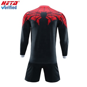 Diseña tu Propio Uniforme de Fútbol Personalizado, Camiseta de Fútbol de Nuevo Modelo, Camiseta de Fútbol de Manga Larga con Calidad Tailandesa - Product Image 4