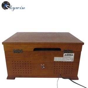 7 trong 1 Hệ Thống Âm Nhạc Đa Turntable Ghi Lại Máy Nghe Nhạc Vinyl Máy Quay Đĩa Âm Nhạc Hộp Máy Hát - Product Image 3