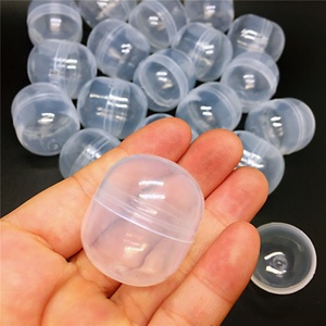 Bola Plastik PP Warna-warni Diameter 3X3.5Cm, Bola Kapsul Kosong Murah untuk Mesin Penjual Mainan - Product Image 2