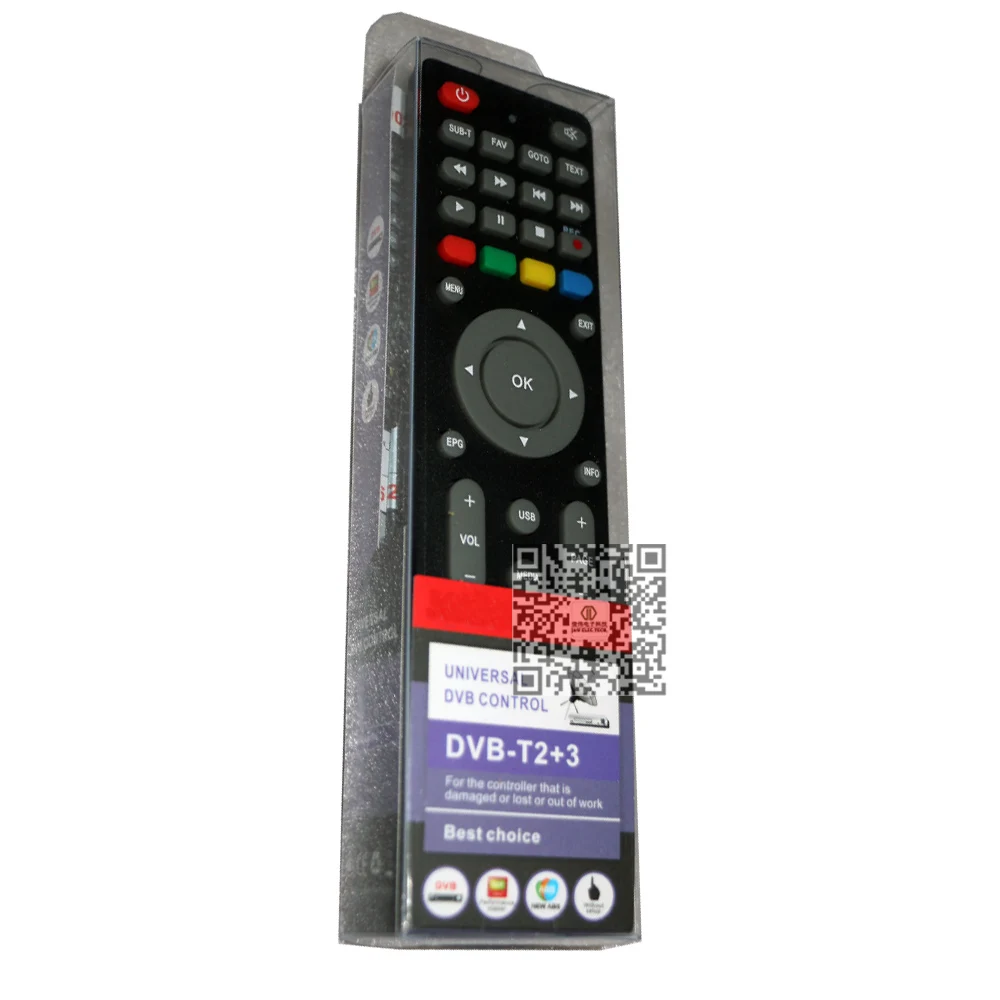<strong>DVB</strong>-T2+3 TV <strong>Universal</strong> <strong>Remote</strong> <strong>Control</strong> Russia Market
