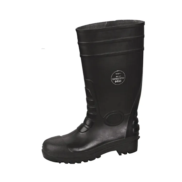RB104 PVC/Gummi CE EN 20347 Regen Stiefel mit Stahl Kappe für Kaltes Wetter