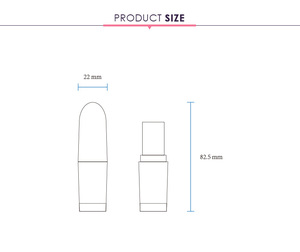 Bán buôn tùy chỉnh Red <span class=keywords><strong>Bullet</strong></span> Shape bao bì Mỹ phẩm ống nhãn hiệu riêng Son môi Matte cho bán Son môi <span class=keywords><strong>container</strong></span> Son môi Ống - Product Image 6