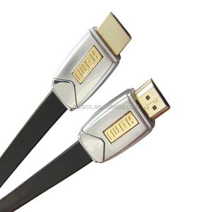 HDMI cable plano con cabeza de metal para PC HDTV PS4 Xbox Apple <span class=keywords><strong>TV</strong></span> - Product Image 3