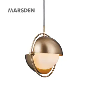 MARSDEN moderne Mode Pendel leuchte Metall Globus Pendel leuchte Glaskugel Pendel leuchte