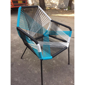 Design moderno Mobili Da Giardino In Rattan Sedia di Svago Per Caffè Negozio O Un Ristorante - Product Image 4