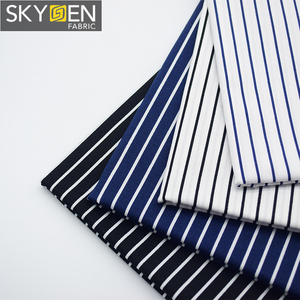 Tela de Satén de Algodón Ligera con Estampado Multicolor de Skygen, en Oferta de Fábrica, para Camisas y Cortinas - Product Image 1