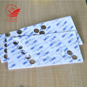 Fabrika <span class=keywords><strong>3</strong></span> M raptiye bant yapışkan geri kendinden yapışkanlı kanca ve döngü dot daire - Product Image 3