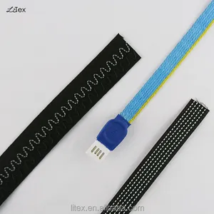 woven conductive wire textile tape ribbon