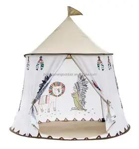 Trẻ em Chơi Tent với Chơi Bộ Lạc Ấn Độ Trưởng thuận tiện nếp trong để một Trường Hợp Thực Hiện Có Thể Gập Pop Up hồng chơi nhà lều đồ chơi