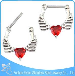 Nuevo Oro de La Llegada Plateó Latón Delicada Nariz Anillo <span class=keywords><strong>Piercing</strong></span> Para Tabique - Product Image 5