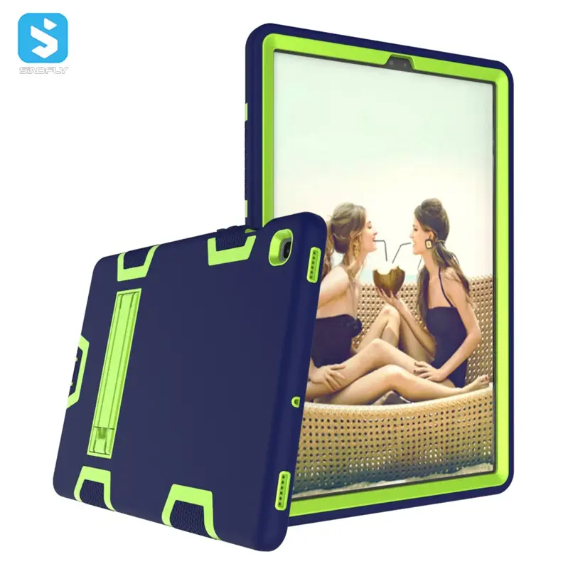 ซิลิโคน + PC แท็บเล็ตสำหรับ Samsung Galaxy Tab S5e T720