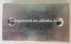 Personnalisé Fabrication de Zinc plaqué Meta gamme plaque de serrage - Product Image 1