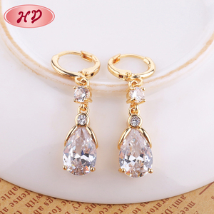Toptan Çok Altın Kaplama Kuchi Afgan Uzun Zincirli Jhumka Küpe - Product Image 4