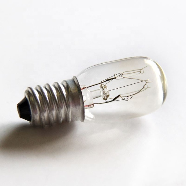 T20 E12 360 Degree Beam Angle Incandescent Lamp Salt Lamps Vintage Edison Fridge Bulb