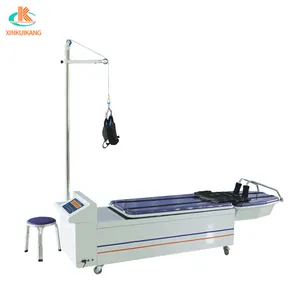 Hospital Therapy Electric multi duty cervical and lumbar traction bed