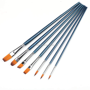 Di fascia alta 6 pz/set Bi-colore Nylon sintetico lucidatura manico in legno <span class=keywords><strong>acquerello</strong></span> <span class=keywords><strong>pennelli</strong></span> <span class=keywords><strong>per</strong></span> artista - Product Image 4