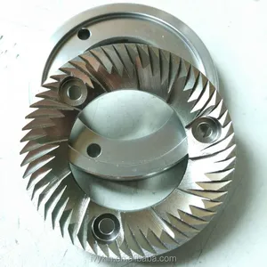 stainless steel coffee grinder grinding disc