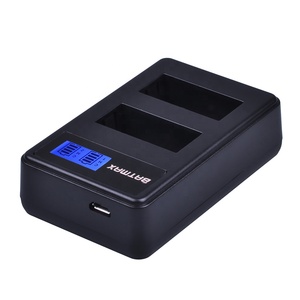 เครื่องชาร์จแบตเตอรี่ Batmax LP-E17 LPE17 LP E17 แบบจอ LCD ช่องเสียบ USB คู่ สำหรับกล้อง <span class=keywords><strong>Canon</strong></span> <span class=keywords><strong>EOS</strong></span> <span class=keywords><strong>M3</strong></span> M5 M6 750D 760D T6i T6s 800D 8000D Kiss X8i - Product Image 2