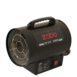 ZOBO taşınabilir Mini 10KW gaz ısıtıcı CE belgesi ile