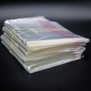 Bolsa de polietileno autoadhesiva de plástico Opp transparente resellable para ropa %