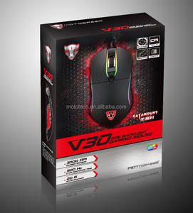 Mouse da Gaming Cablato Ottico di Alta Qualità Motospeed V30, 3500 DPI, 6 Pulsanti, LED Respirante per Giocatori PC - Product Image 6