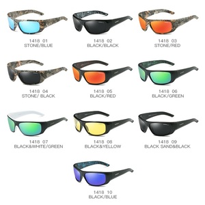 DUBERY D1418 Lunettes de soleil surdimensionnées Camouflage Lunettes de soleil unisexes Marbre Extérieur Pêche Sports Cyclisme Lunettes de soleil polarisées - Product Image 5