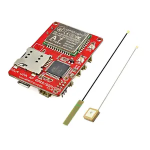 Modul GPS A7 GSM GPRS, Papan Pengembangan GPRS GPS 3 In 1 dengan Mega3u4 Proyek IOT Nirkabel 3.7V Sirkuit Terintegrasi A7