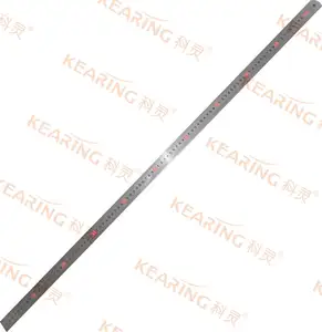 Trung Quốc Nhà Sản Xuất OEM Linh Hoạt 100Cm Thép Không Gỉ May Cai Trị, 1.2Mm Độ Dày Kỹ Sư Quy Mô Thép Cai Trị # SS100 - Product Image 1