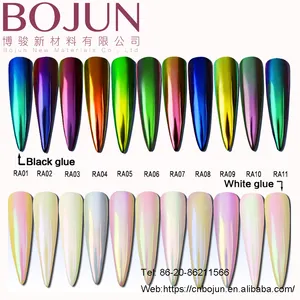 Boobean — poudre à Pigments fins, à effet miroir, arc-en-ciel, aurore, sirène, caméléon