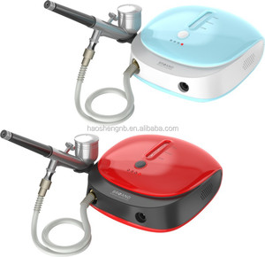 סט איפור מיני airbrush מדחס אוויר airbrush איפור HS-M901K