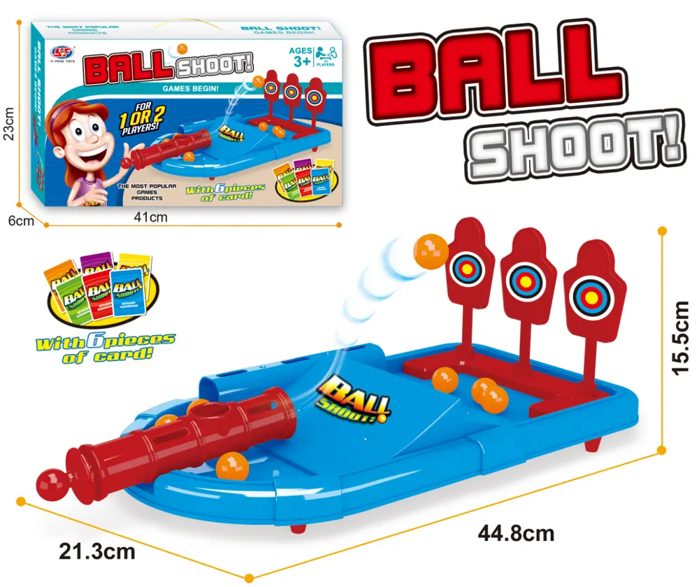 mazon hot sale children's toy interesting shooting Mini Arcade Desktop Ball Shoot & Score Game toy ball target for kids
